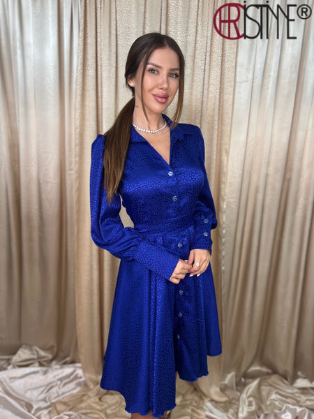 Rochie Marilyn albastra