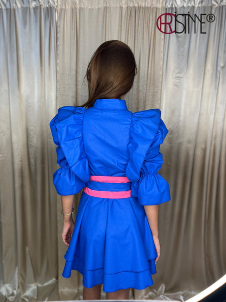 Rochie Matrioska albastra